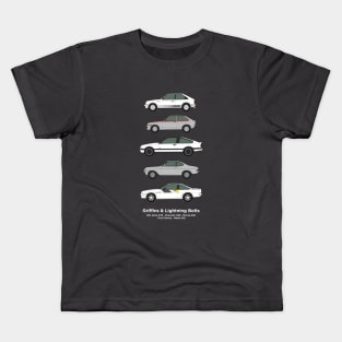 Griffins and lightening bolts car collection Kids T-Shirt